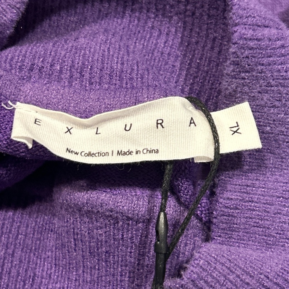 💜NWT! EXLURA! GORGEOUS SWEATER DRESS! SO TRENDY & COMFY! BODYCON! MOCK NECK! - Picture 8 of 16